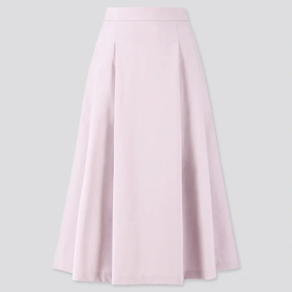 Uniqlo Dry Stretch High Waist Flare Skirt Size XS NWOT - Picture 2 of 9